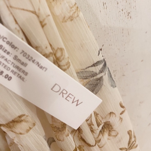 Anthropologie DREW Naomi Vintage Floral Maxi Dress - Picture 9 of 15